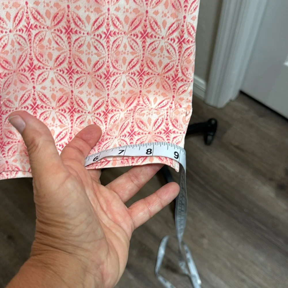 Capris ladies pants Espresso peachy and pinks size 2x HTH 19” - Picture 9 of 11